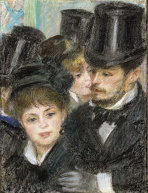 Young people in the street, Pierre-Auguste Renoir